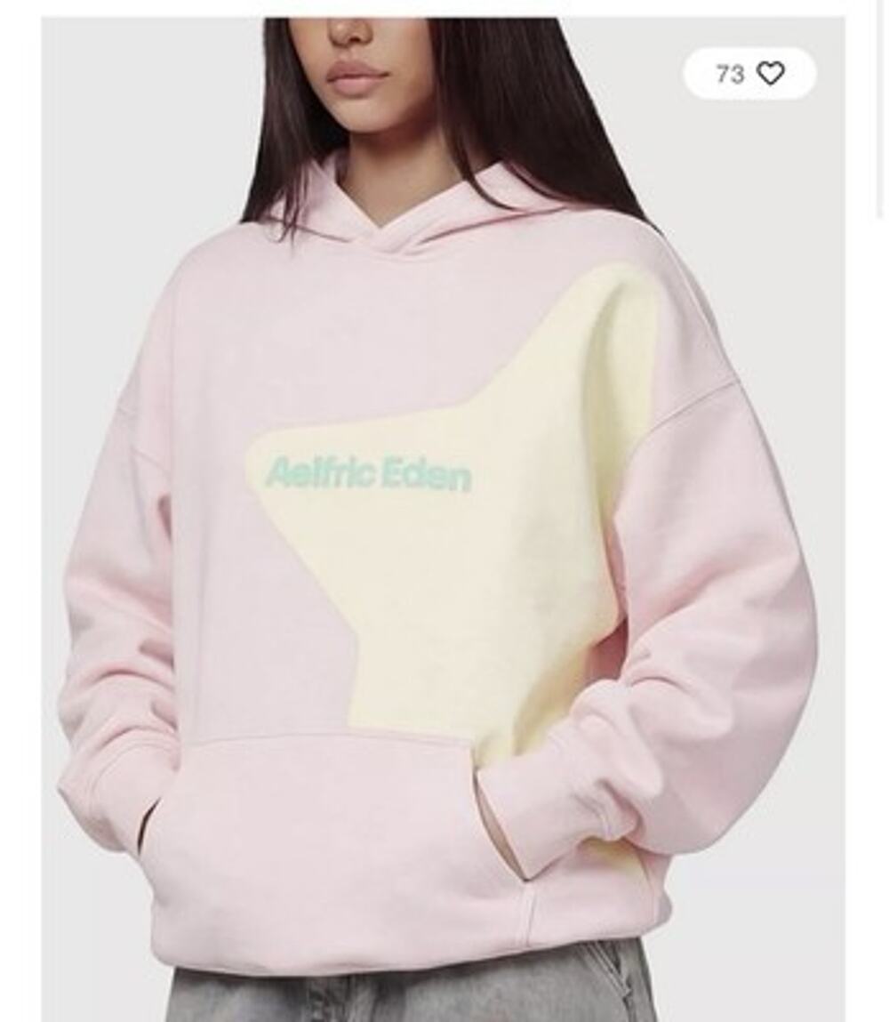 NWT Aelfric Eden Incomplete Eden Star Hoodie Mens XS Womens S Oversized
